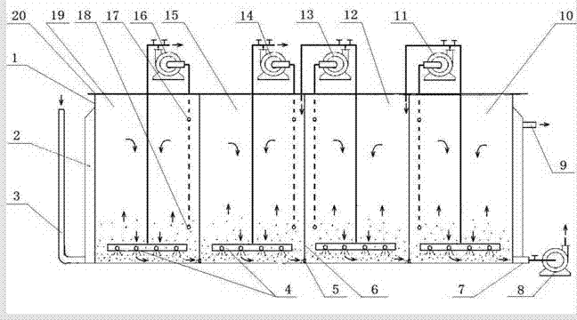 Yellow phosphorus antimony removing device