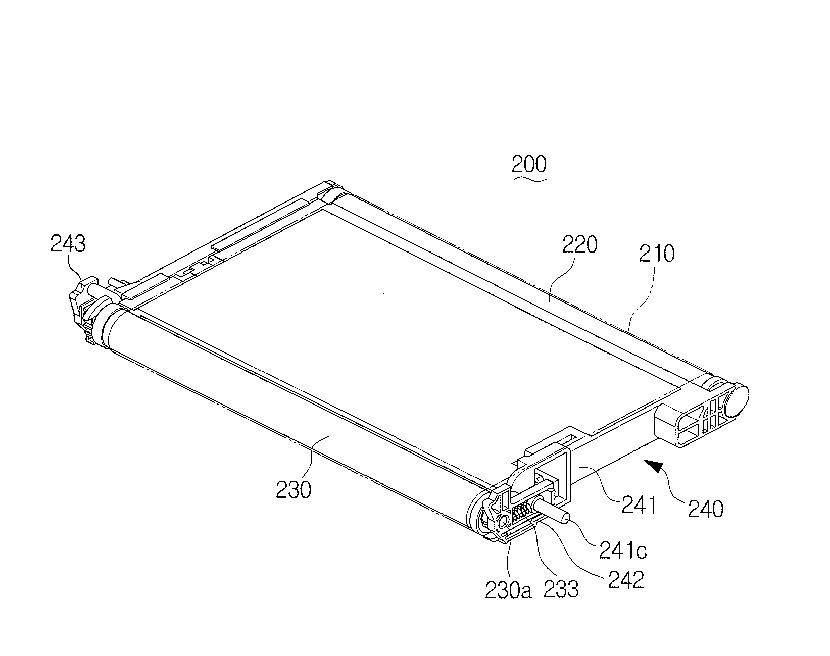Transfer device and image forming apparatus having the transfer device