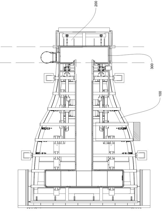 A method for manufacturing a steel runner automotive wind tunnel nozzle section