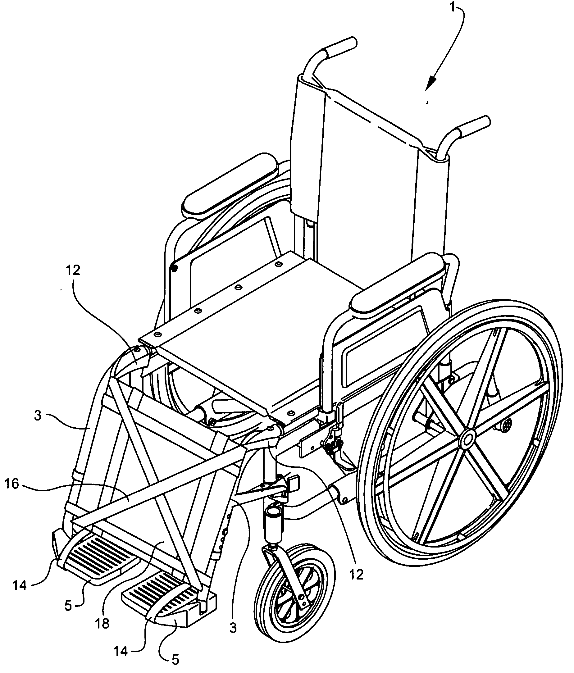 Cushion support for wheelchairs
