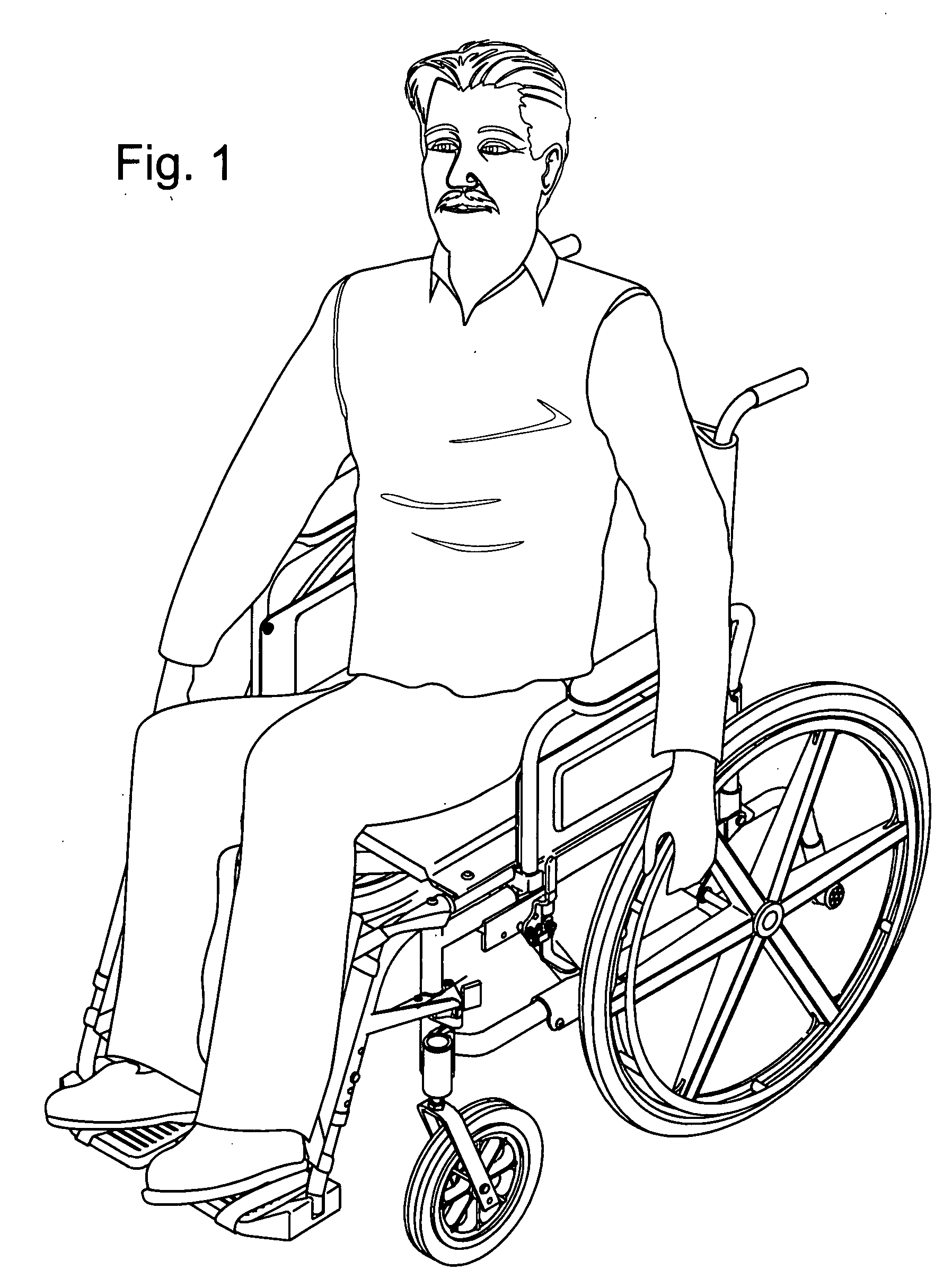 Cushion support for wheelchairs