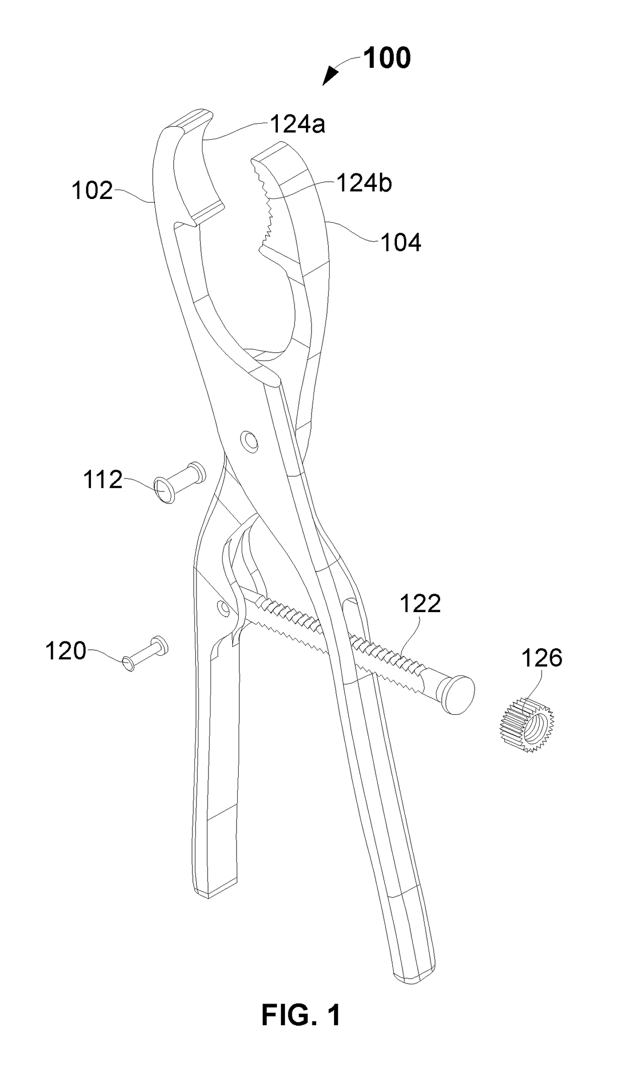 Bone reduction and internal fixation apparatus and method for using same