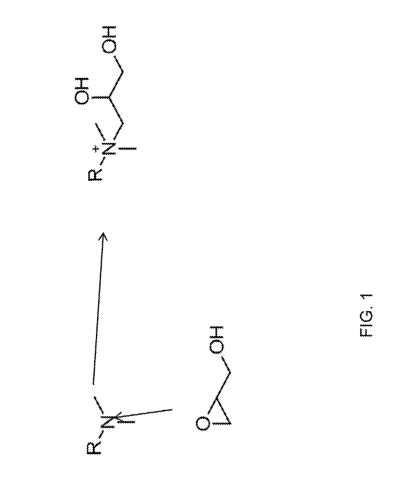 Glycidol functionalized anion exchange stationary phases