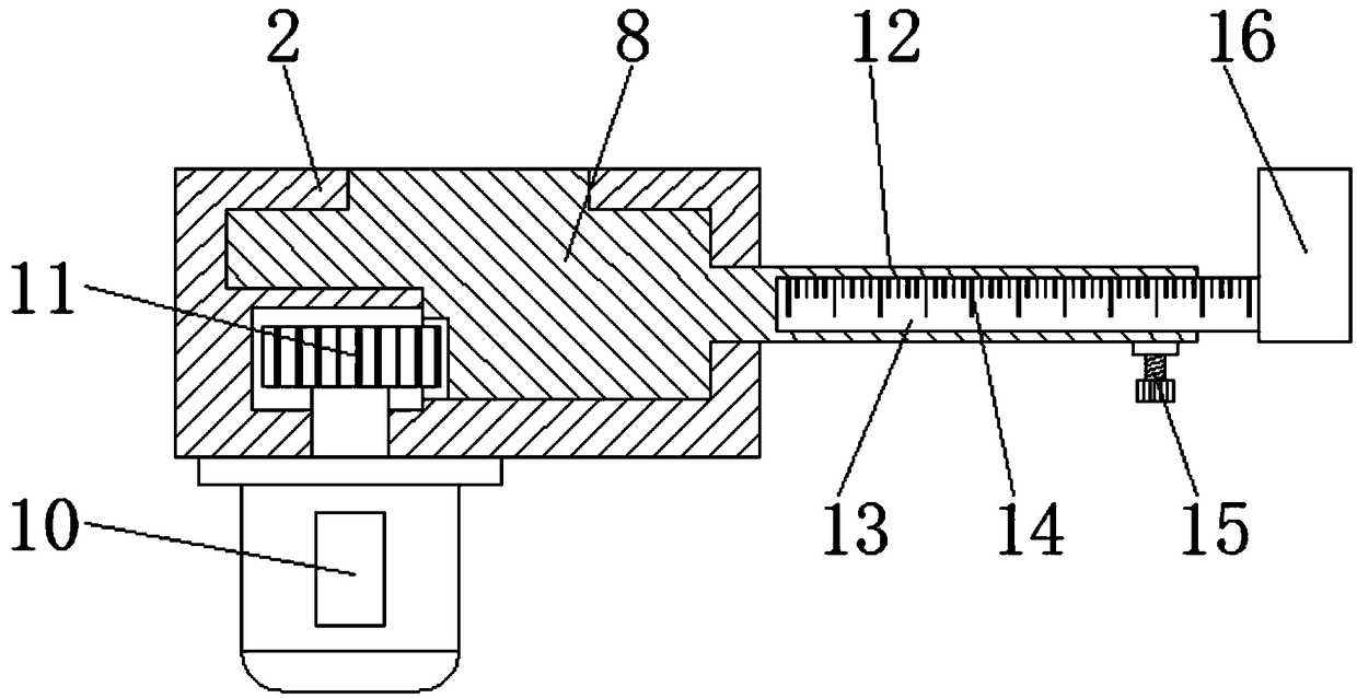 Box nailing machine avoiding binding deformation and for corrugated carton production