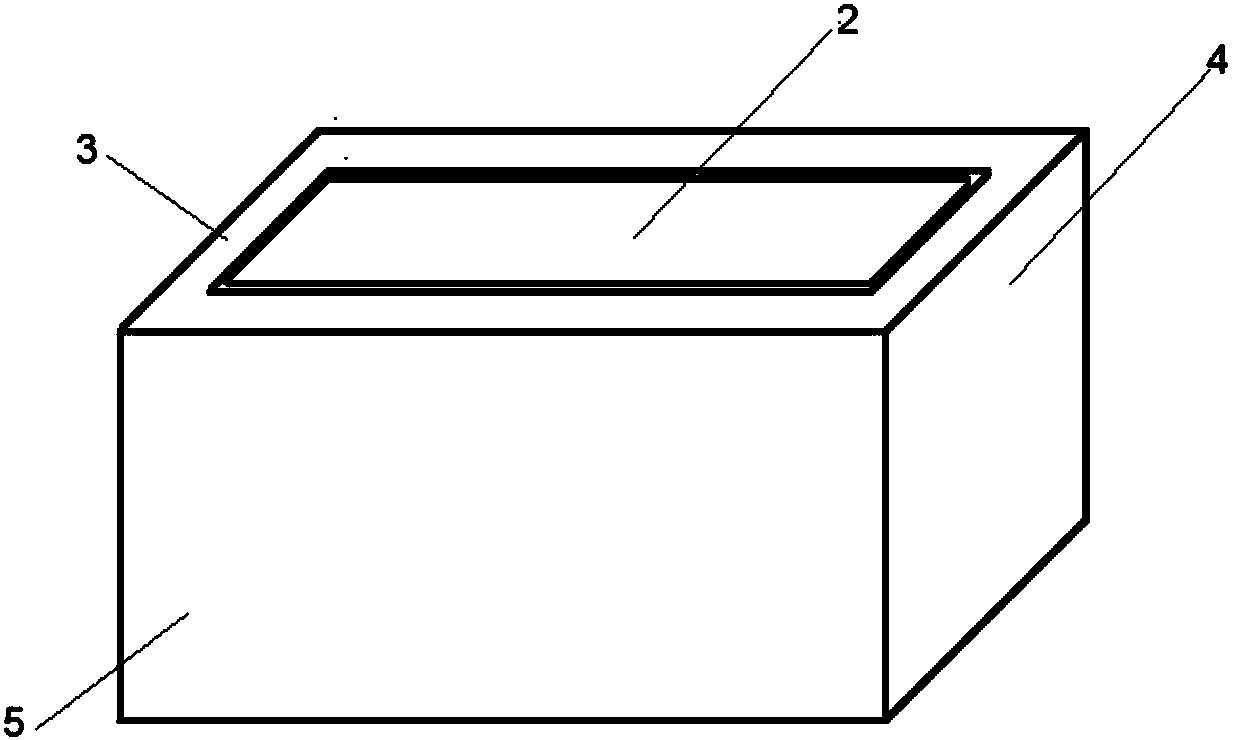 Cleanable water-permeable hollow kerb for receiving runoff