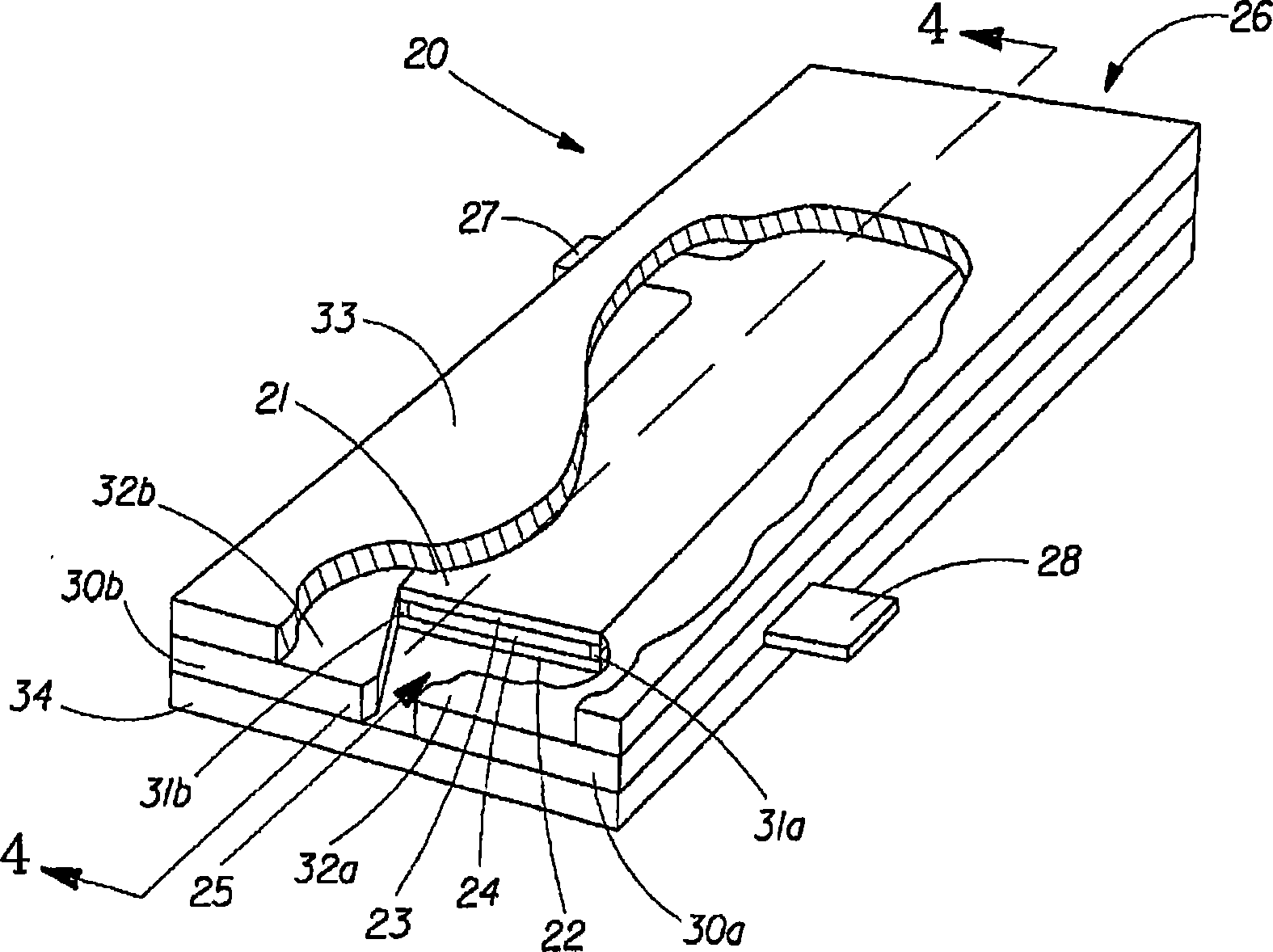 Electrolysis device for treating a reservoir of water