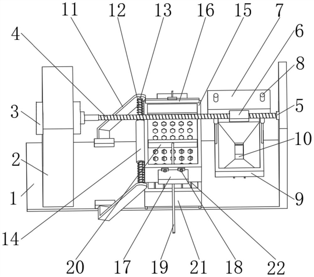 Soil and gravel sorting system for river regulation site and using method thereof