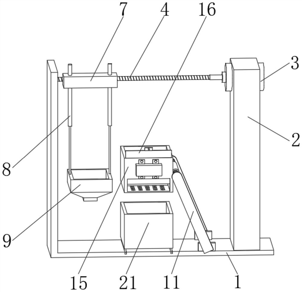 Soil and gravel sorting system for river regulation site and using method thereof