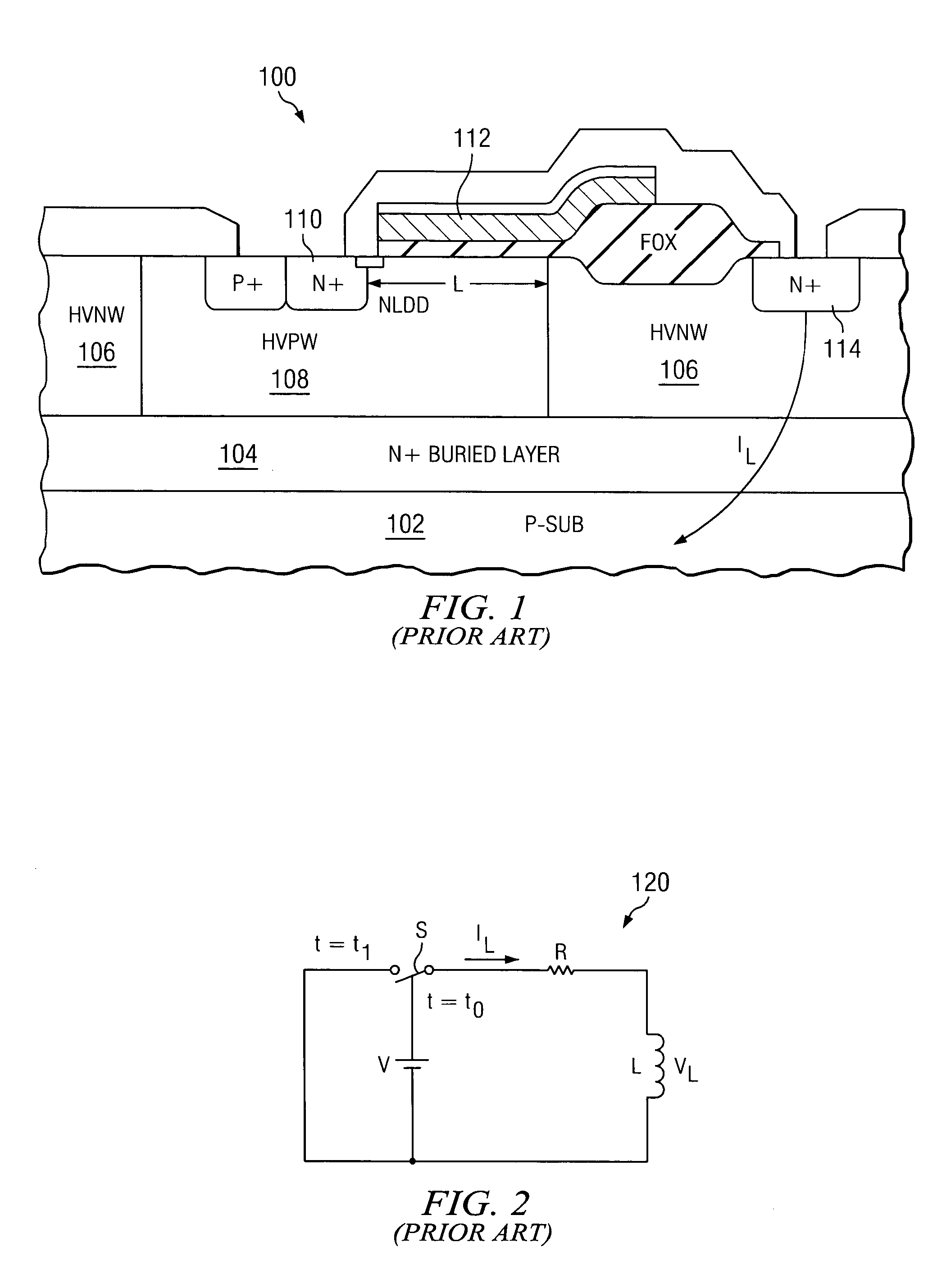 Ldmos device with isolation guard rings