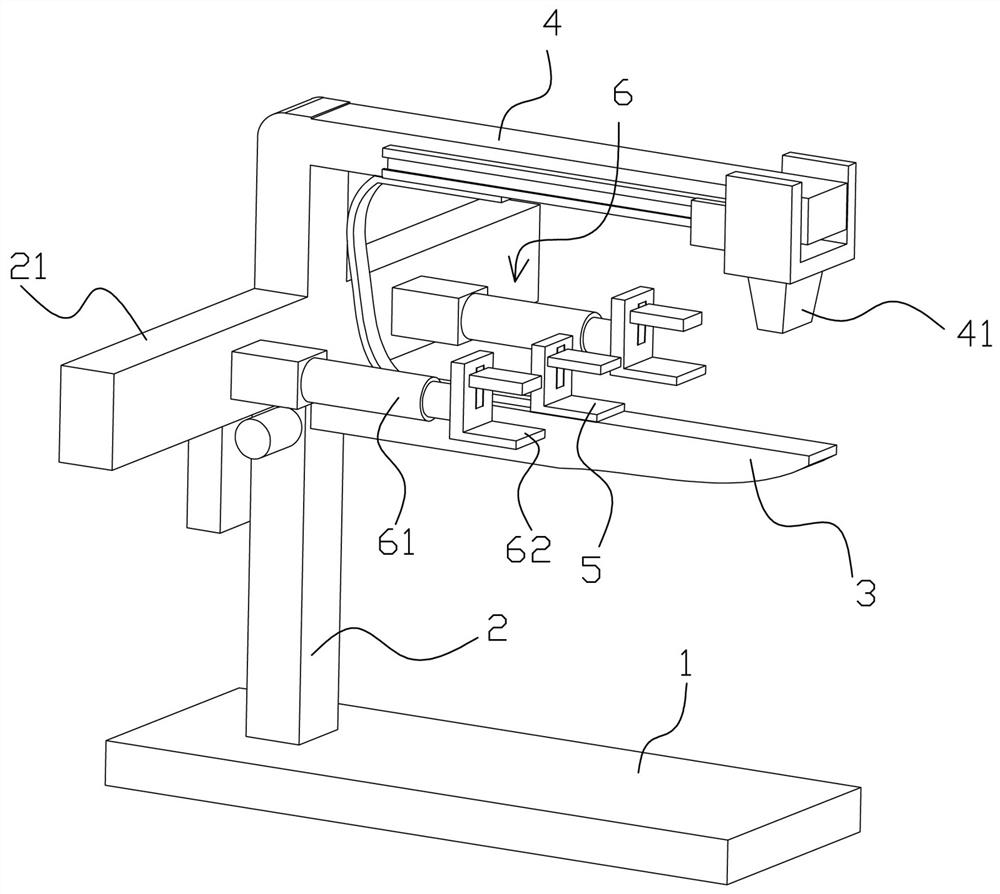 A semi-automatic nail box machine