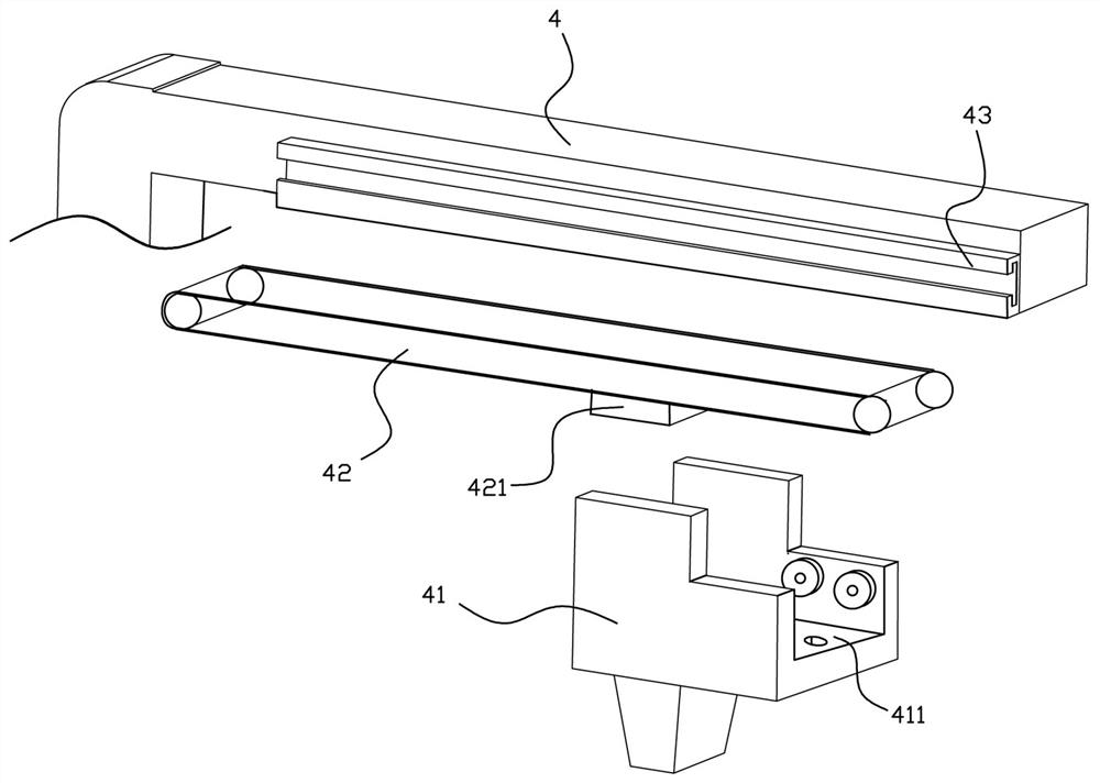 A semi-automatic nail box machine