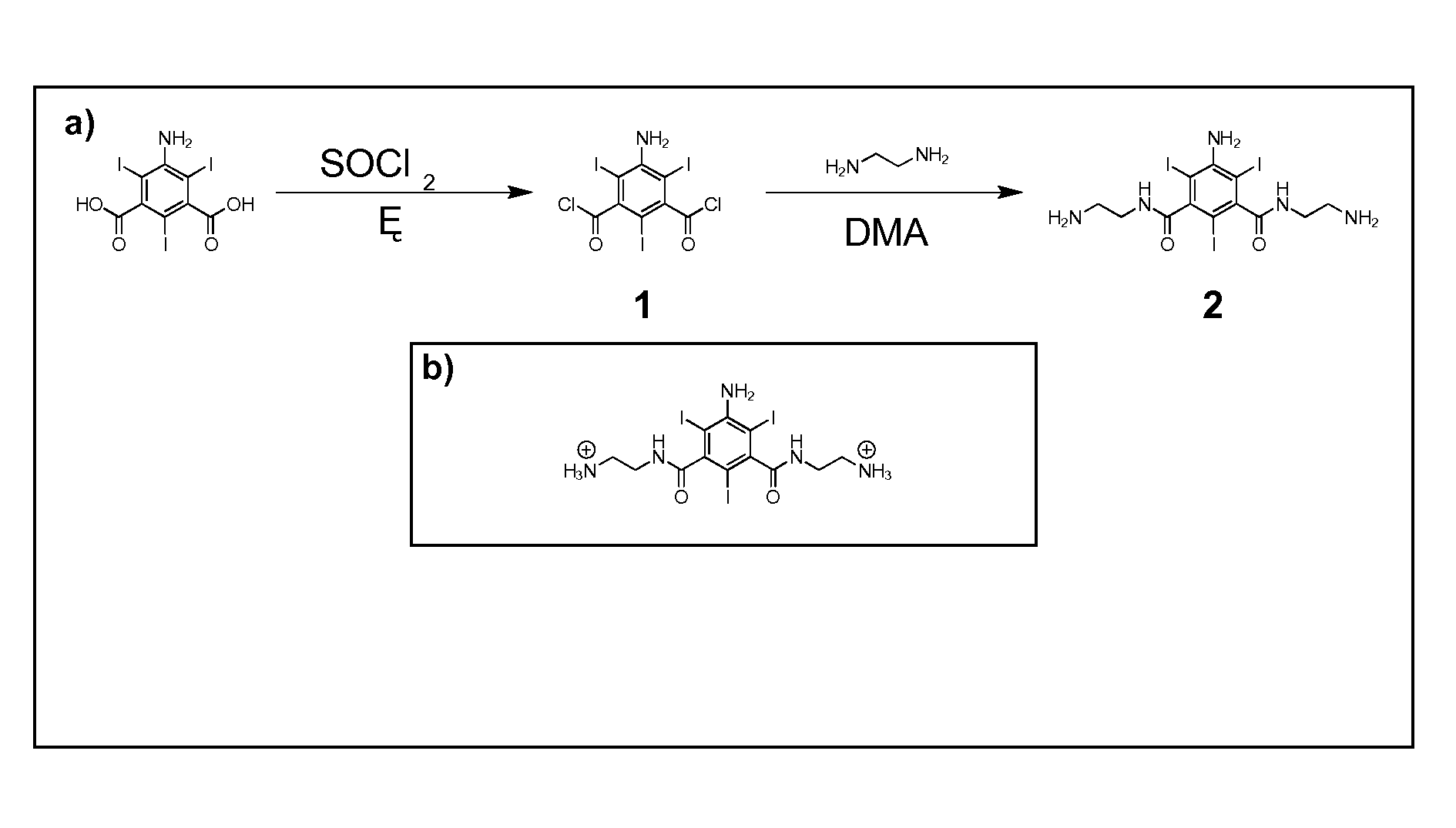 Cationic Contrast Agents and Methods of Use Thereof