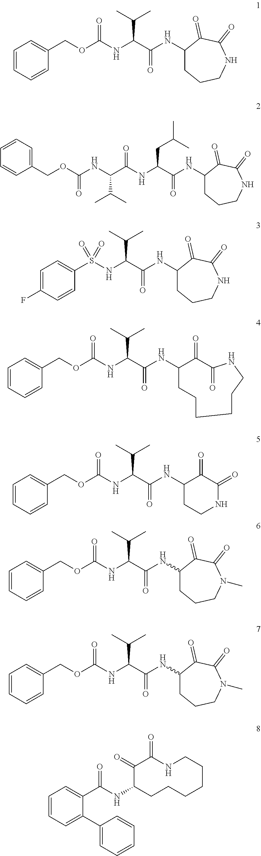 Cyclic keto-amide compounds as calpain modulators and methods of production and use thereof