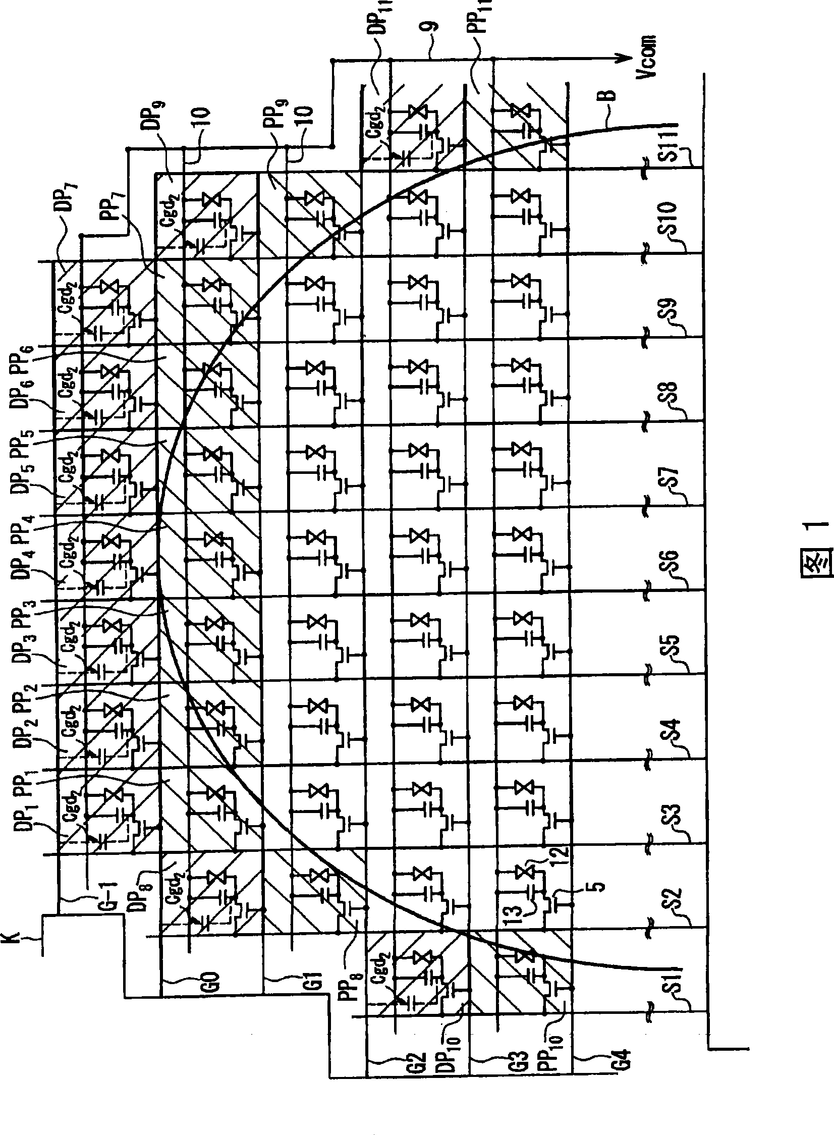 Active matrix substrate and display device using the same