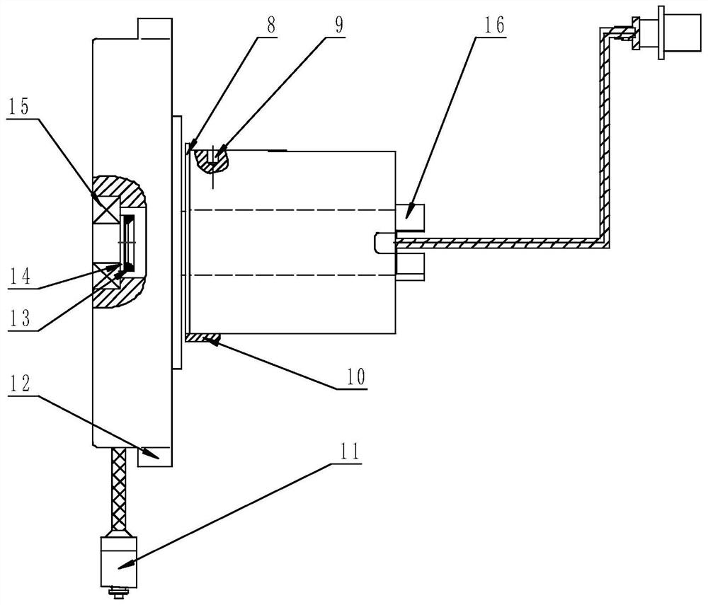 A multifunctional aircraft brake cooling control device