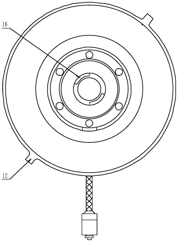 A multifunctional aircraft brake cooling control device