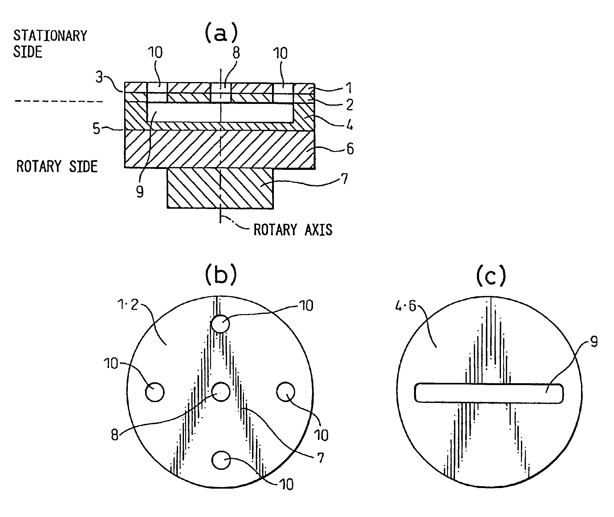 Rotary-valve and adsorption separation system