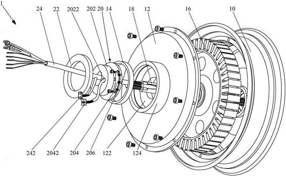 External rotor motor and electric vehicle