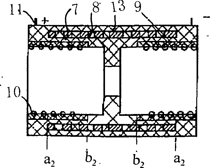 Pipe adapter of composite polymer strengthen by perforated steel skeleton