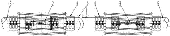 A new type of combined connection fittings for jumper pipes of pipe busbars