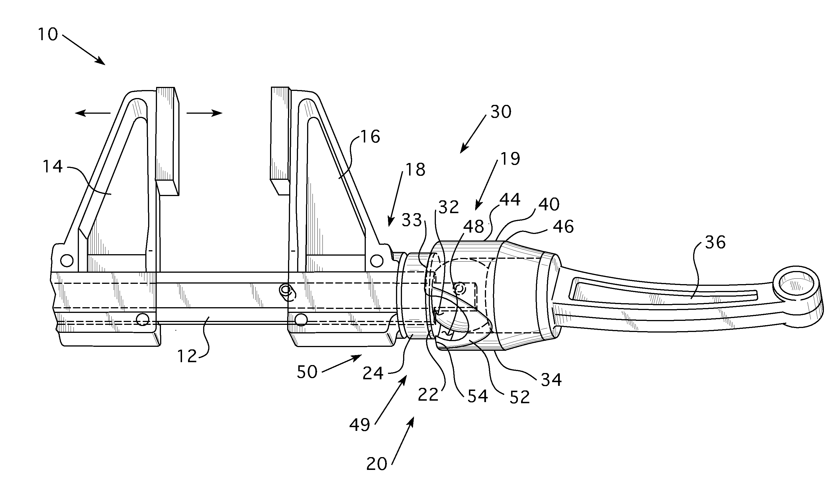 Clamp Assembly for Sliding Clamp