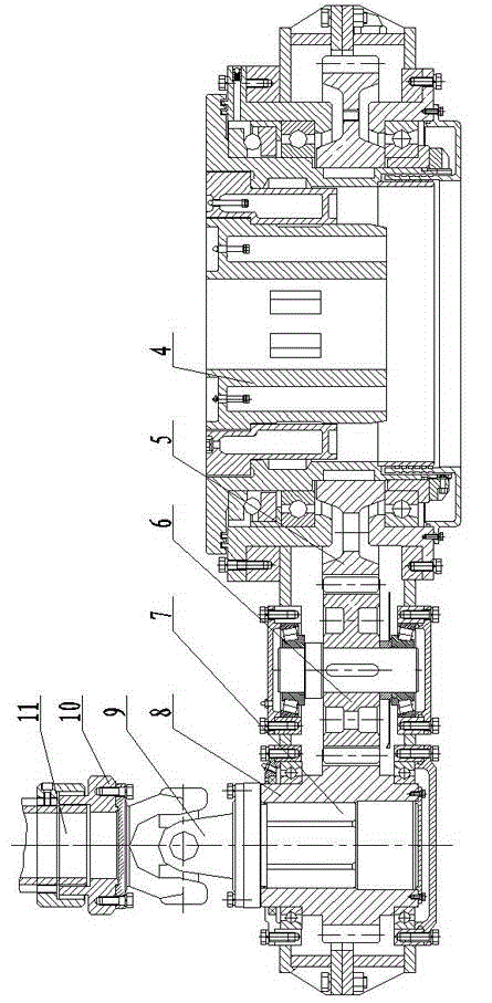 Multifunctional vertical shaft core drilling rig