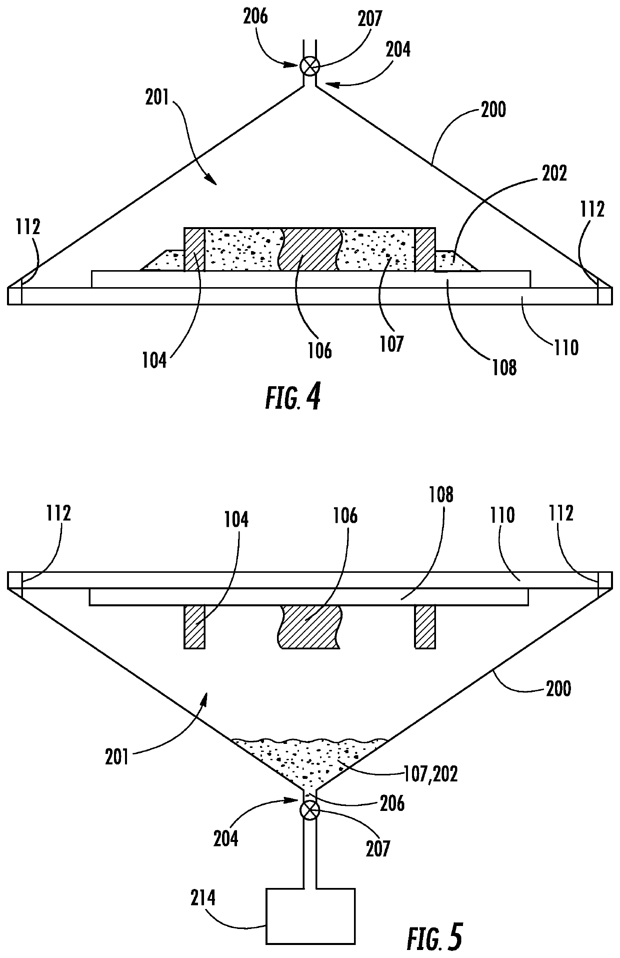 Methods for removing loose particles from an object built by additive manufacturing