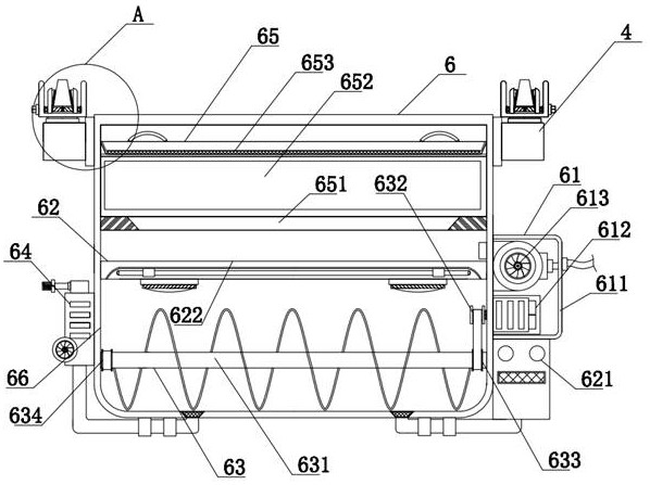 Broken rice dehydration and recovery device for glucose syrup production and processing