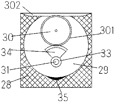 Lock clamp device for industrial production