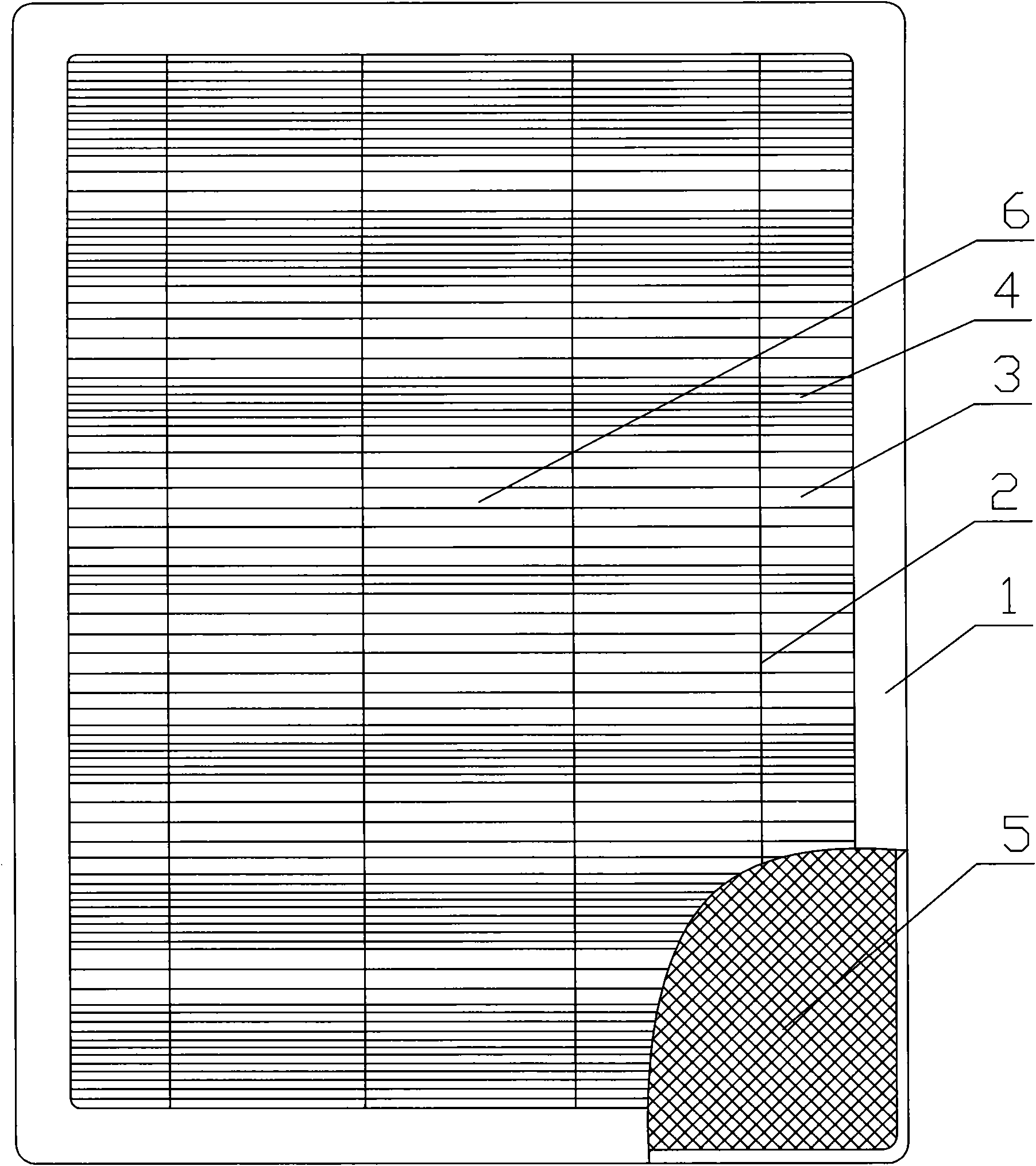 Mat for physical fitness, facial beautification and massage and manufacturing method thereof