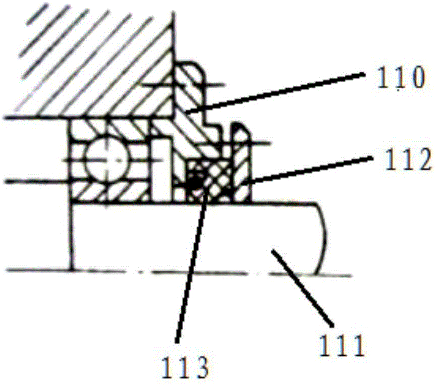 Sealing waterproof structure and ship-borne stable platform