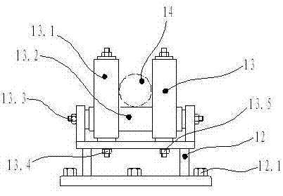 Device for cleaning surface of conductor of electric wire cable