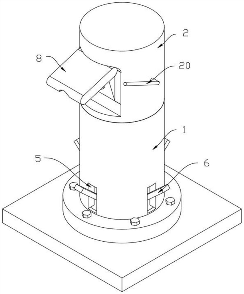 New energy charging device with protection device