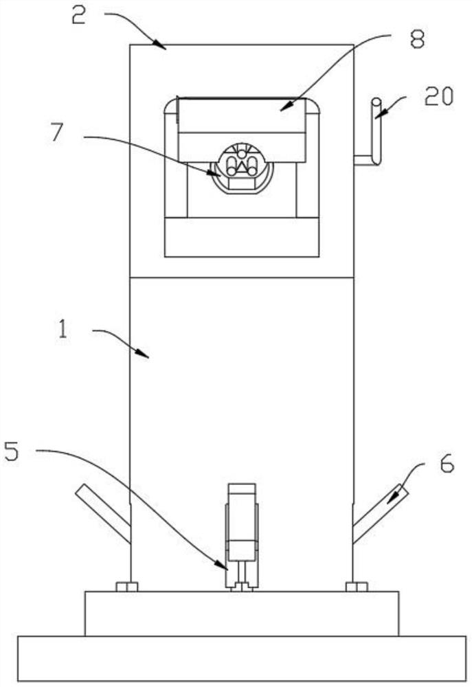 New energy charging device with protection device