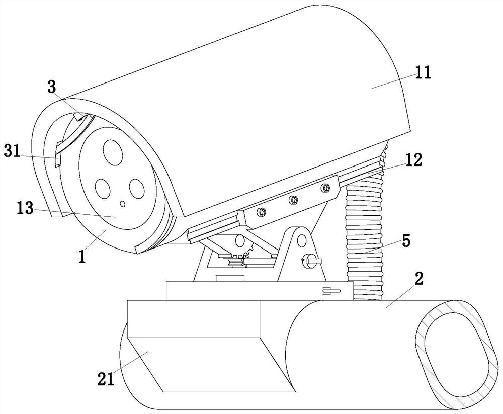 Campus security monitoring device