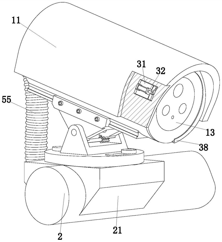 Campus security monitoring device