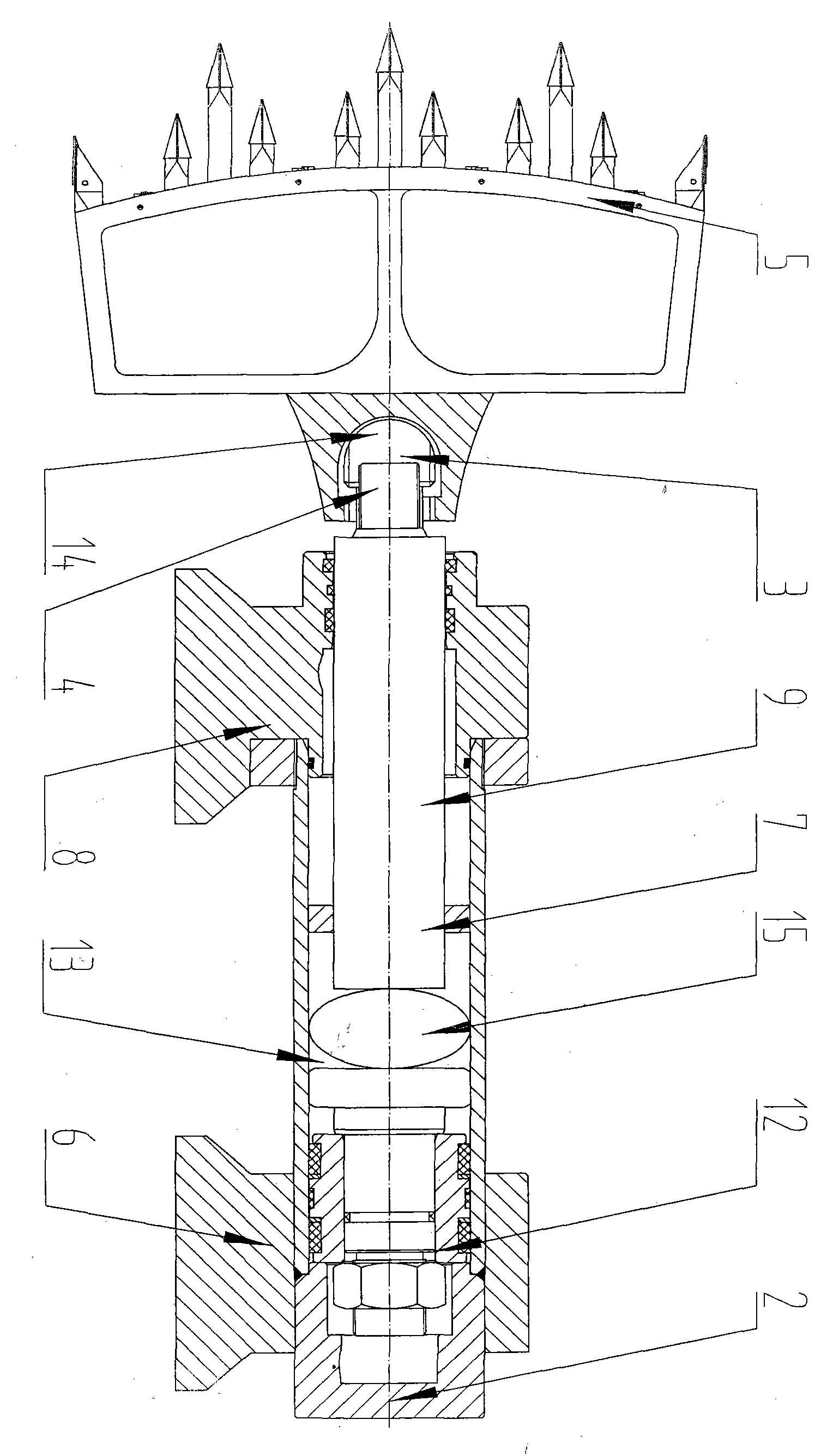 Method for damage-proof drive part unit and damage-proof drive part unit implementing method