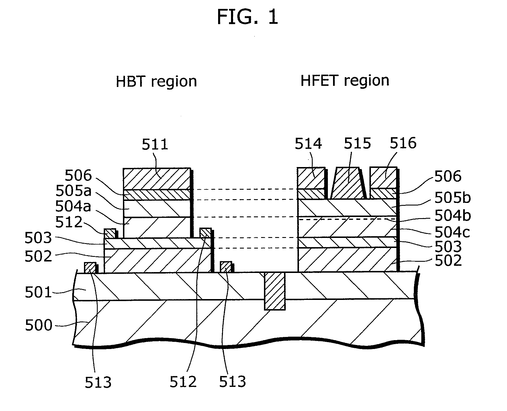 Semiconductor device having a hetero-junction bipolar transistor and manufacturing method thereof