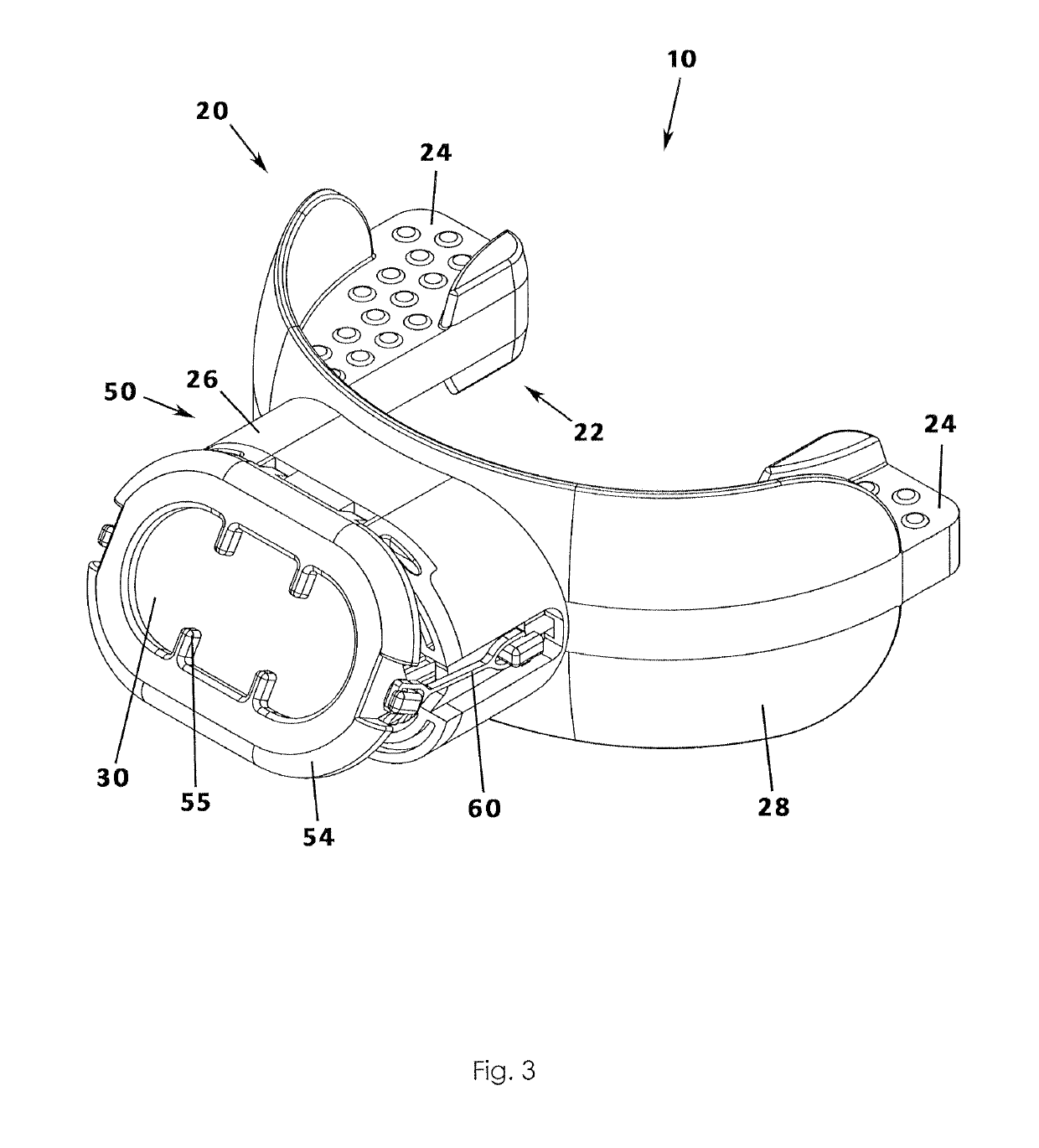 Bi-directional oxygenation apparatus for a non-intubated patient