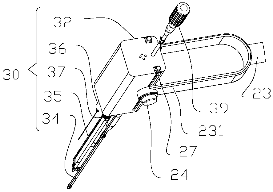 Omnibearing puncture mechanism and medical precise puncture system