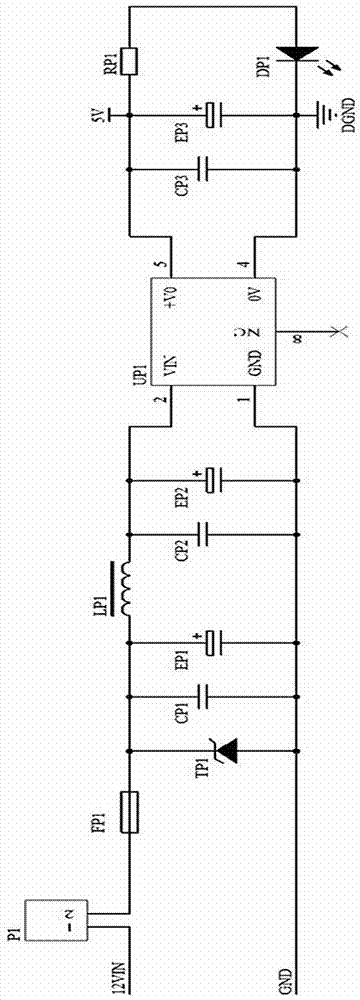 Three-dimensional motion posture sensing device