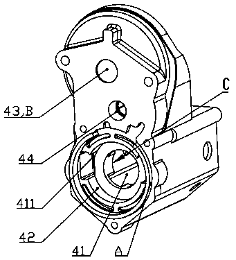 An assembly method of a starter motor with a built-in electromagnetic switch