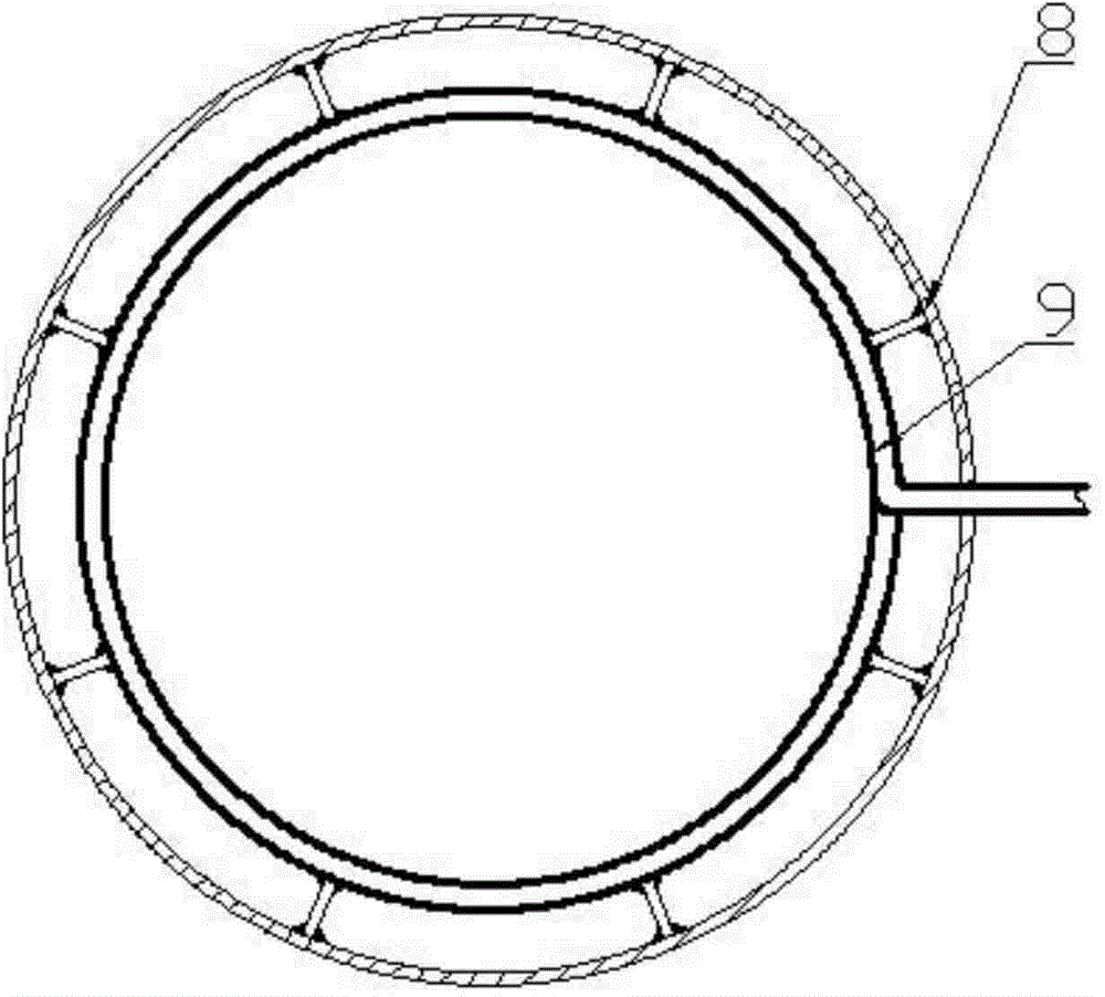 Control method for continuous crystal granularity of sodium thiosulfate pentahydrate