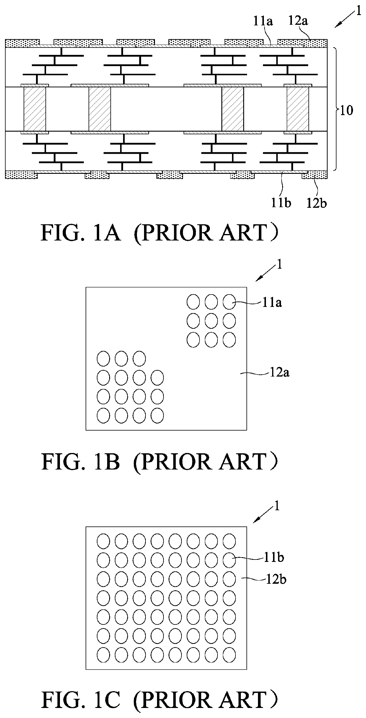 Semiconductor package carrier board, method for fabricating the same, and electronic package having the same