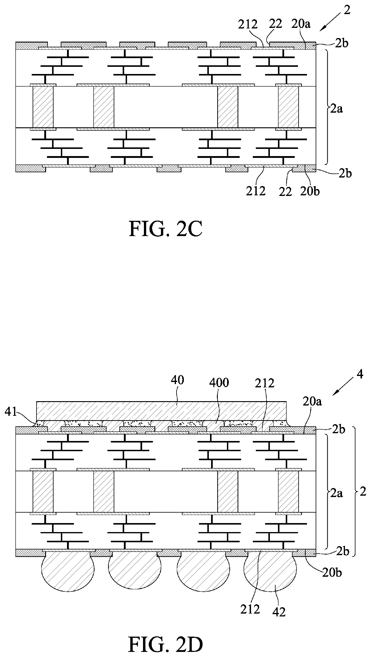 Semiconductor package carrier board, method for fabricating the same, and electronic package having the same