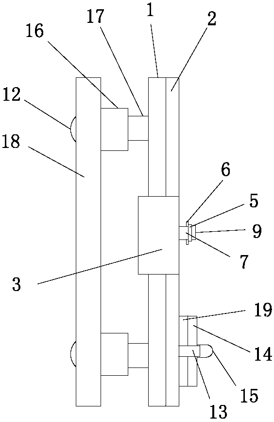 Detecting device and detection method of electric meter wire