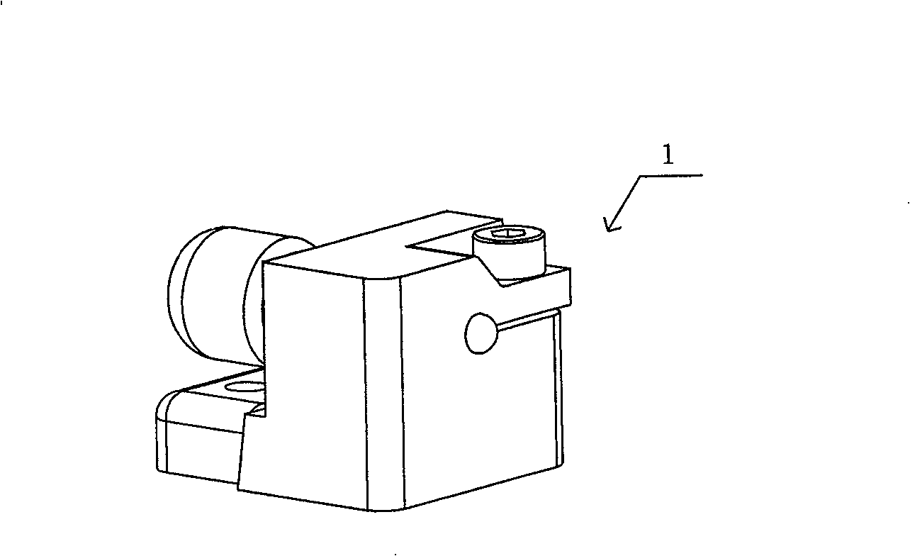 Positioning mechanism for two-position north-seeker