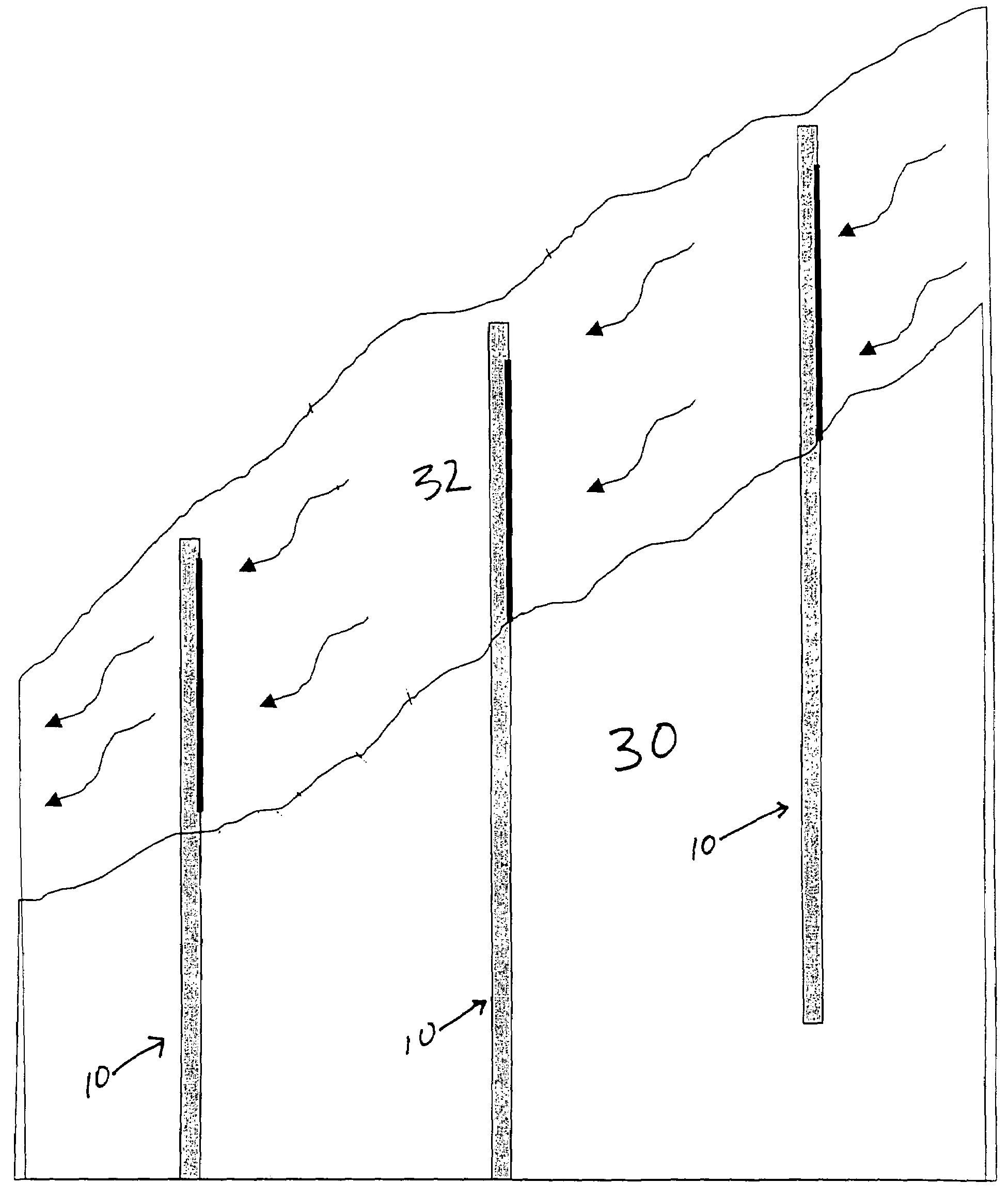 Method and device for stabilizing slopes