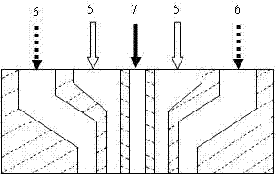 Asymmetric composite anode of microtuble-type solid oxide fuel cell and preparation method of asymmetric composite anode