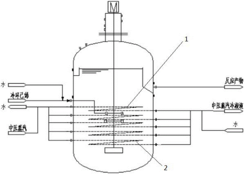 Heat energy synergy method of hydration reactor